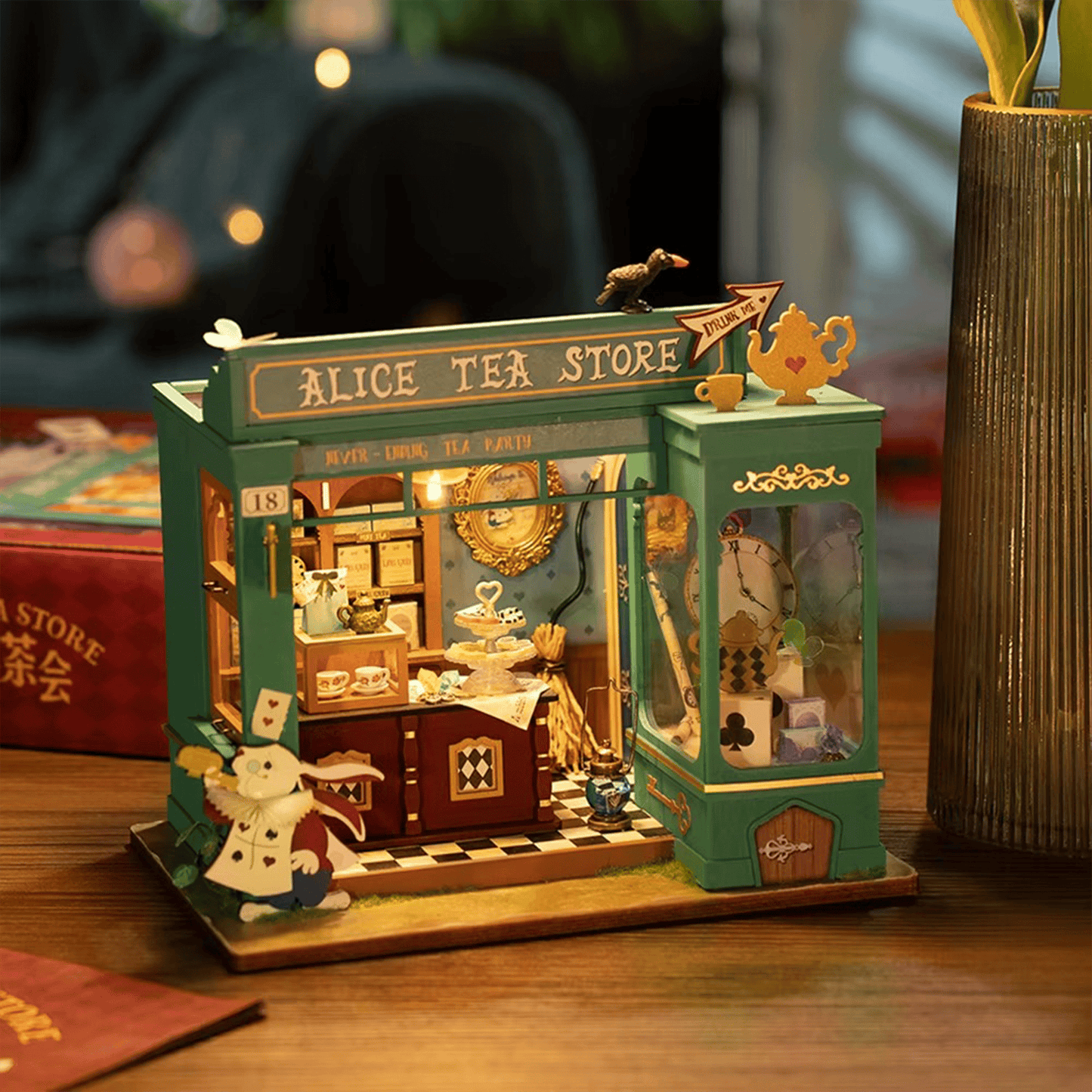 Alice Tea Store Miniature House - Wonderland | 136 pcs