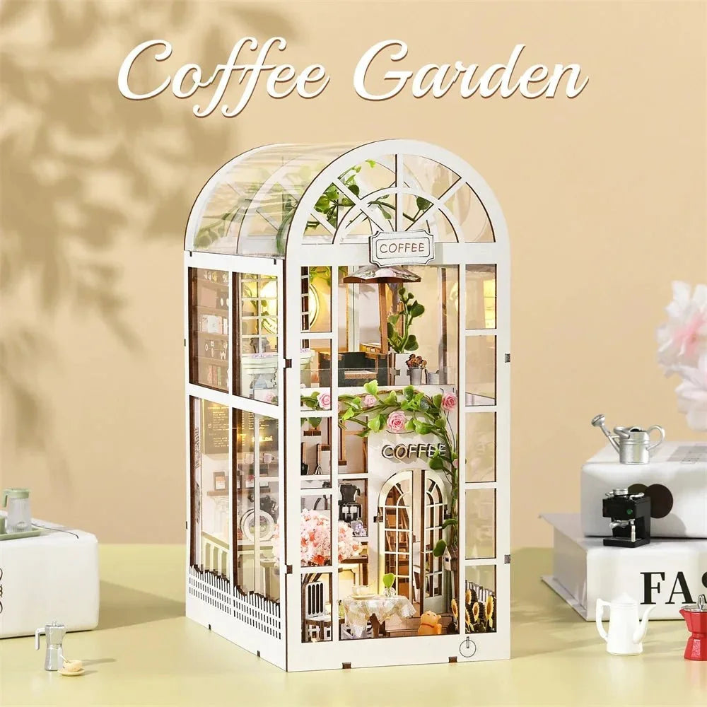 Coffee Garden Book Nook - greenhouse