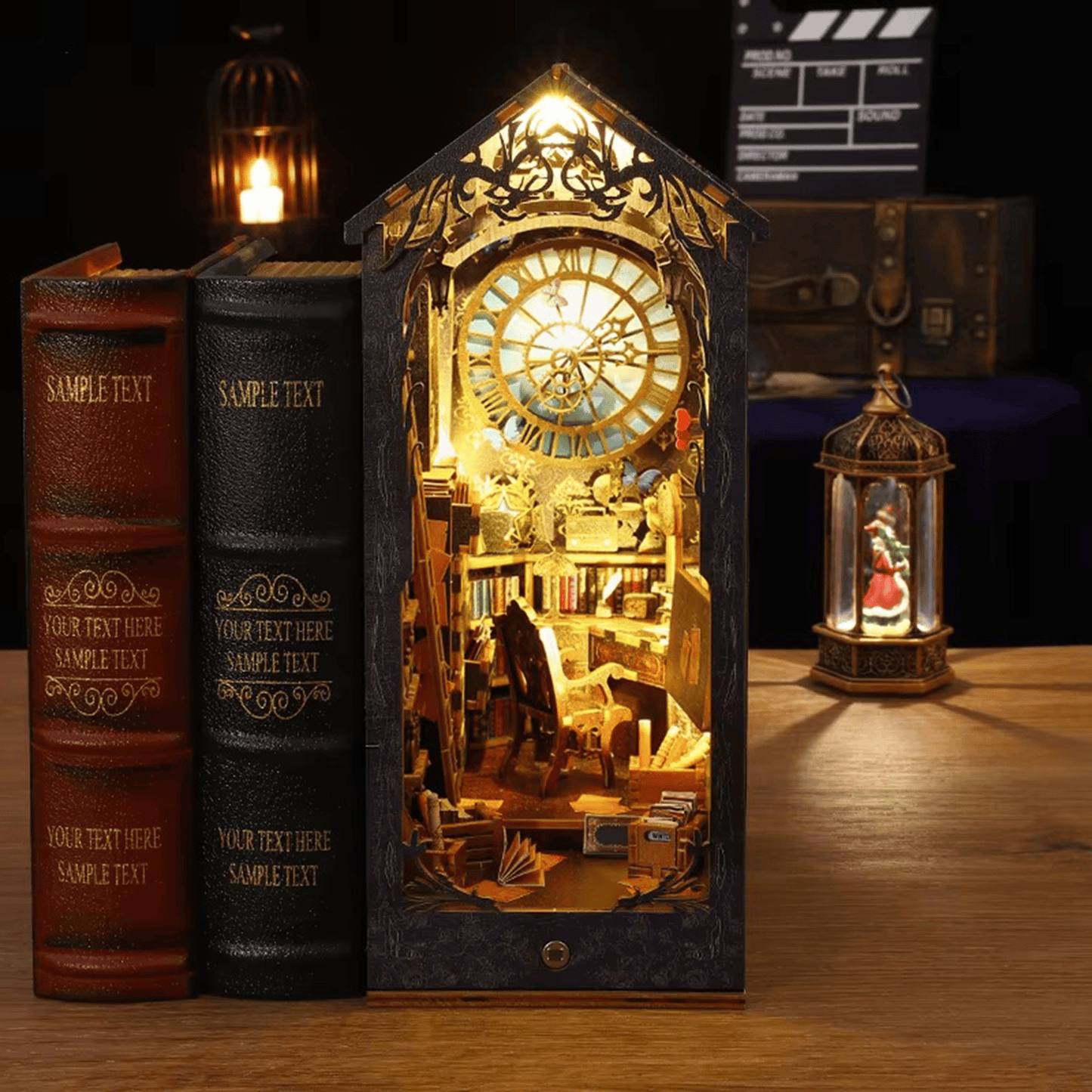 Detective Famous Agency Book Nook - 322 Pieces