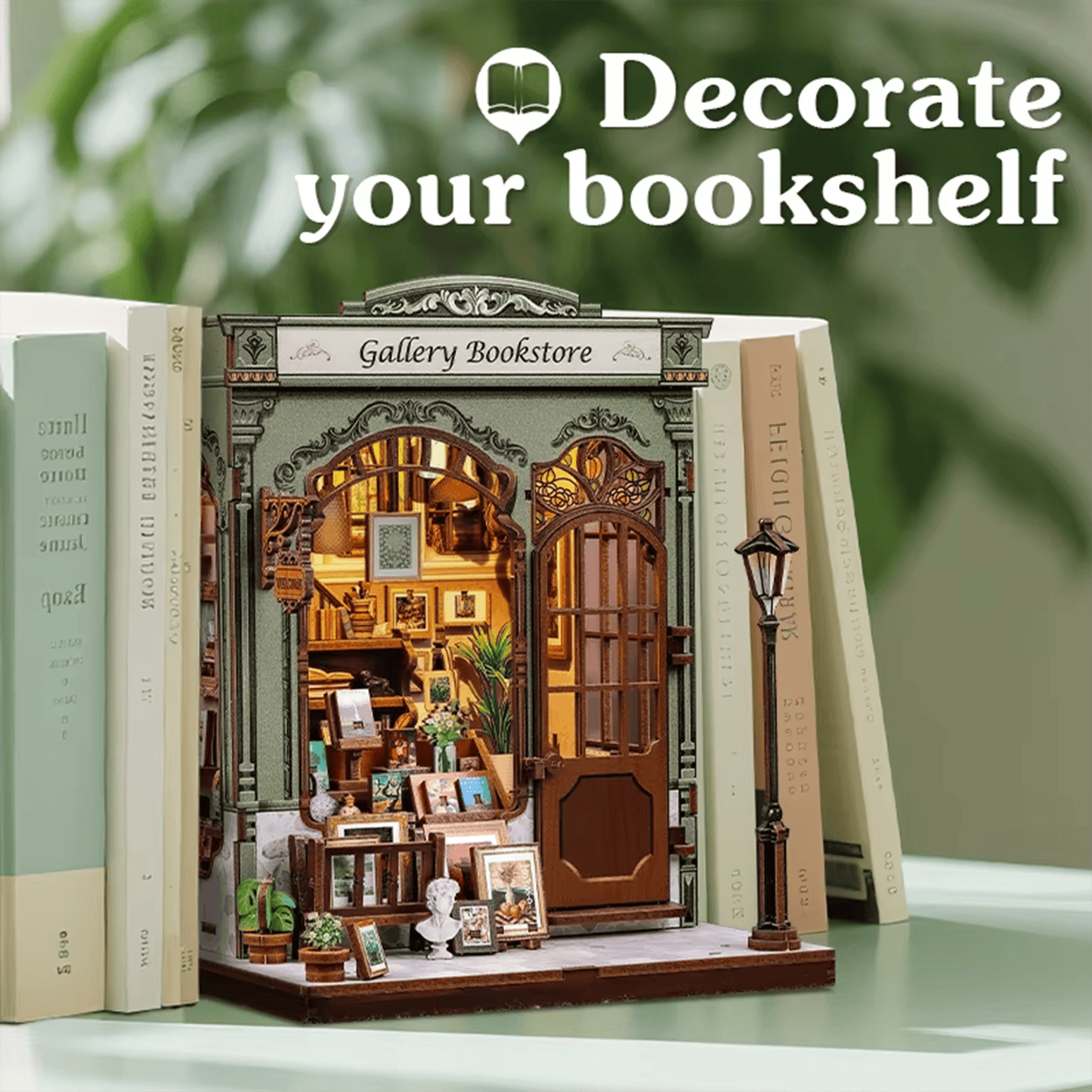 Gallery Bookstore Miniature House - 246 pcs