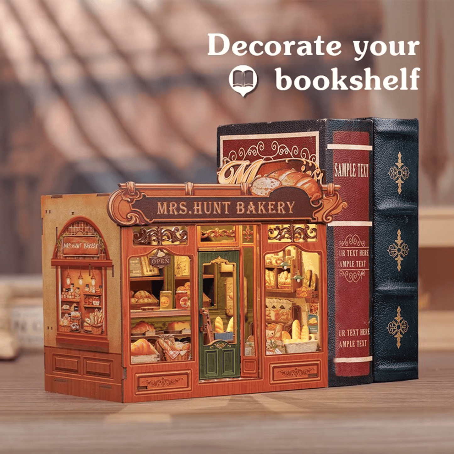 Mrs. Hunt Bakery Miniature House - 216 pcs