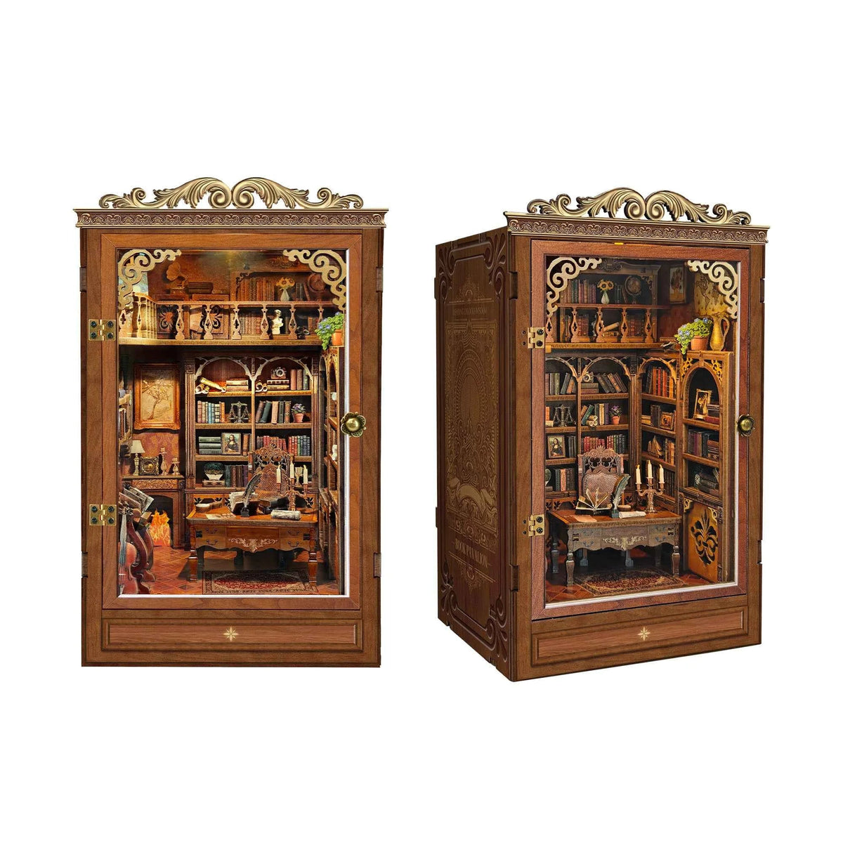 Time Book House Book Nook - front and side