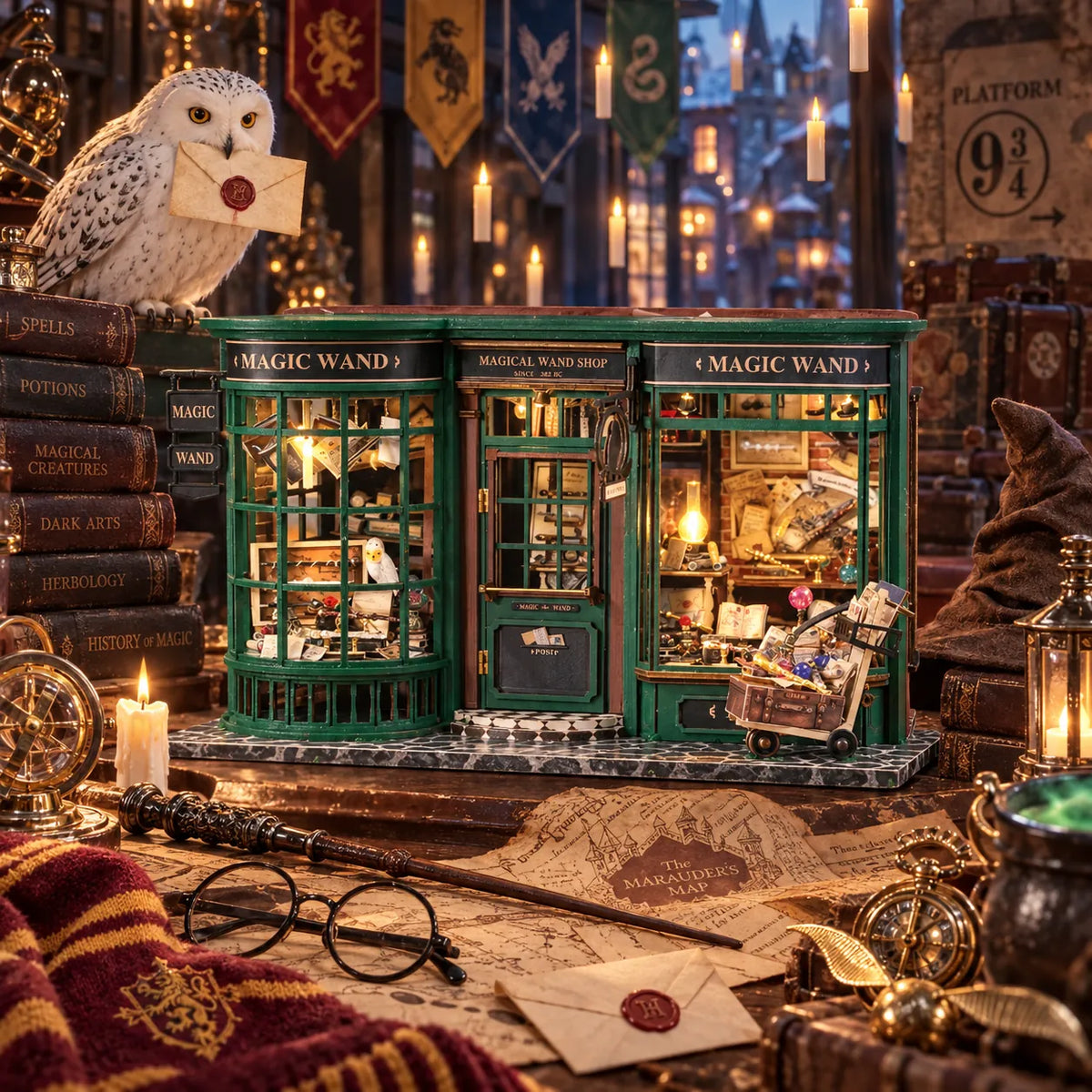 Harry Potter Book Nook