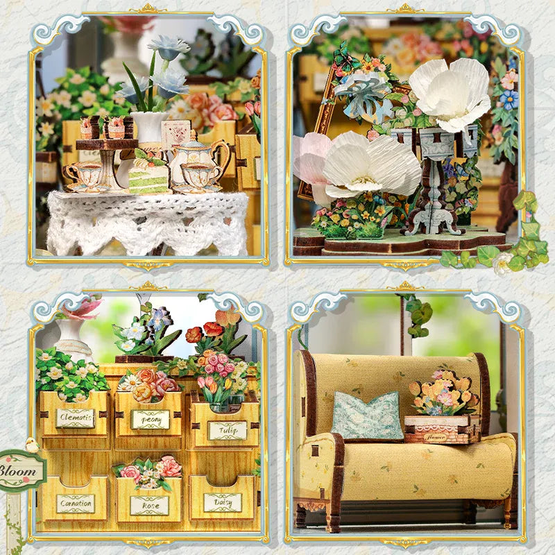 Windsor Flower House book nook