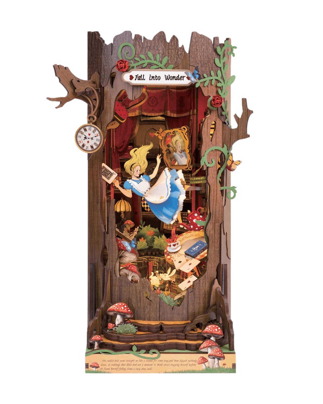 Alice in Wonderland Book Nook