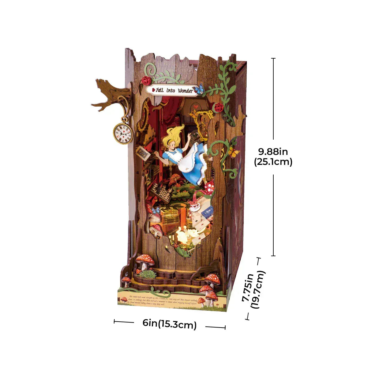 Alice in Wonderland Book Nook