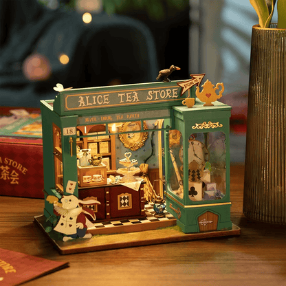 Alice Tea Store Miniature House - Wonderland | 136 pcs