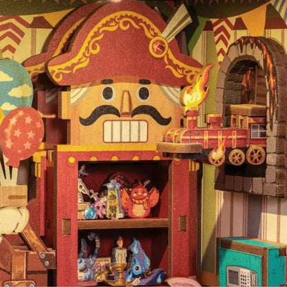 Amazing Toys Store Book Nook (with Nutcracker)