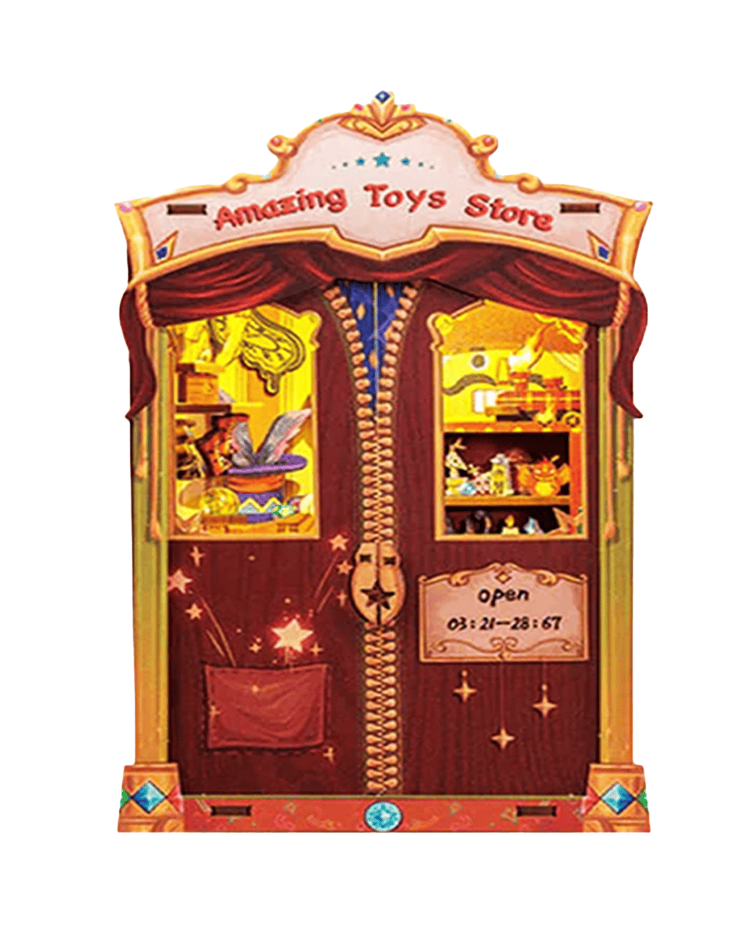 Amazing Toys Store Miniature House (with Nutcracker)