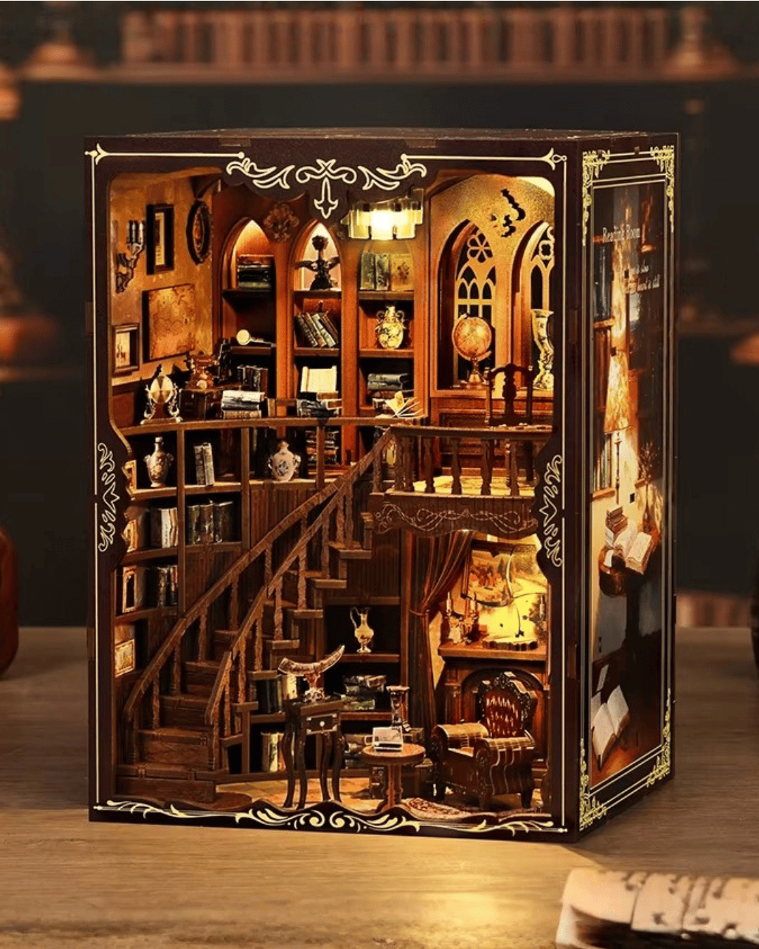 Ancient Rhyme Library Miniature House - 333 Pieces