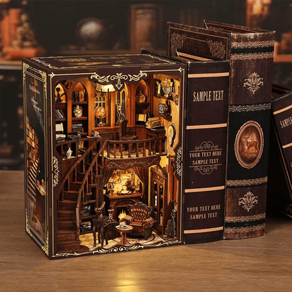 Ancient Rhyme Library Miniature House - 333 Pieces