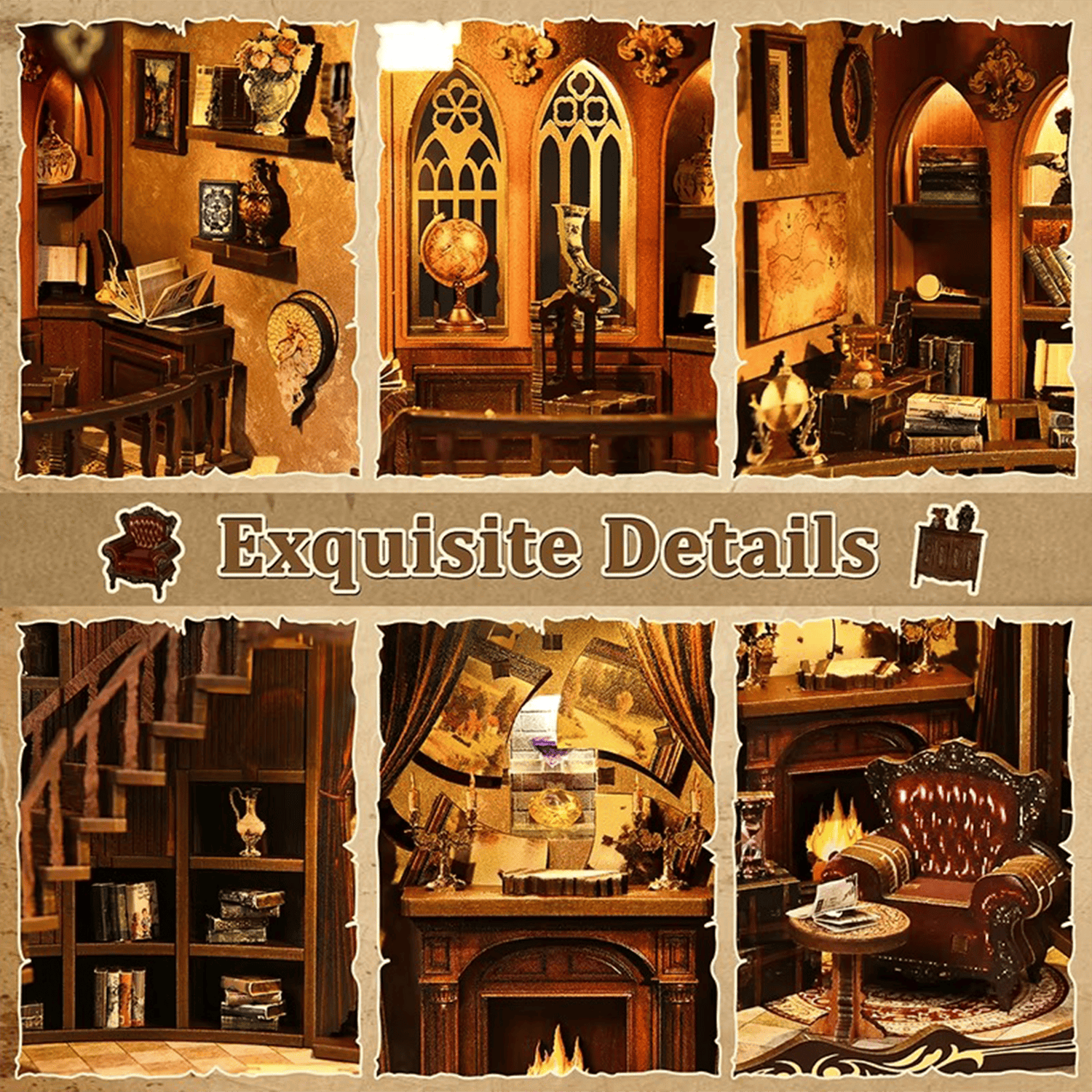Ancient Rhyme Library Miniature House product details