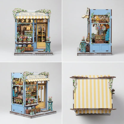 Anna's Blue Blossom Book Nook (Flower Shop)