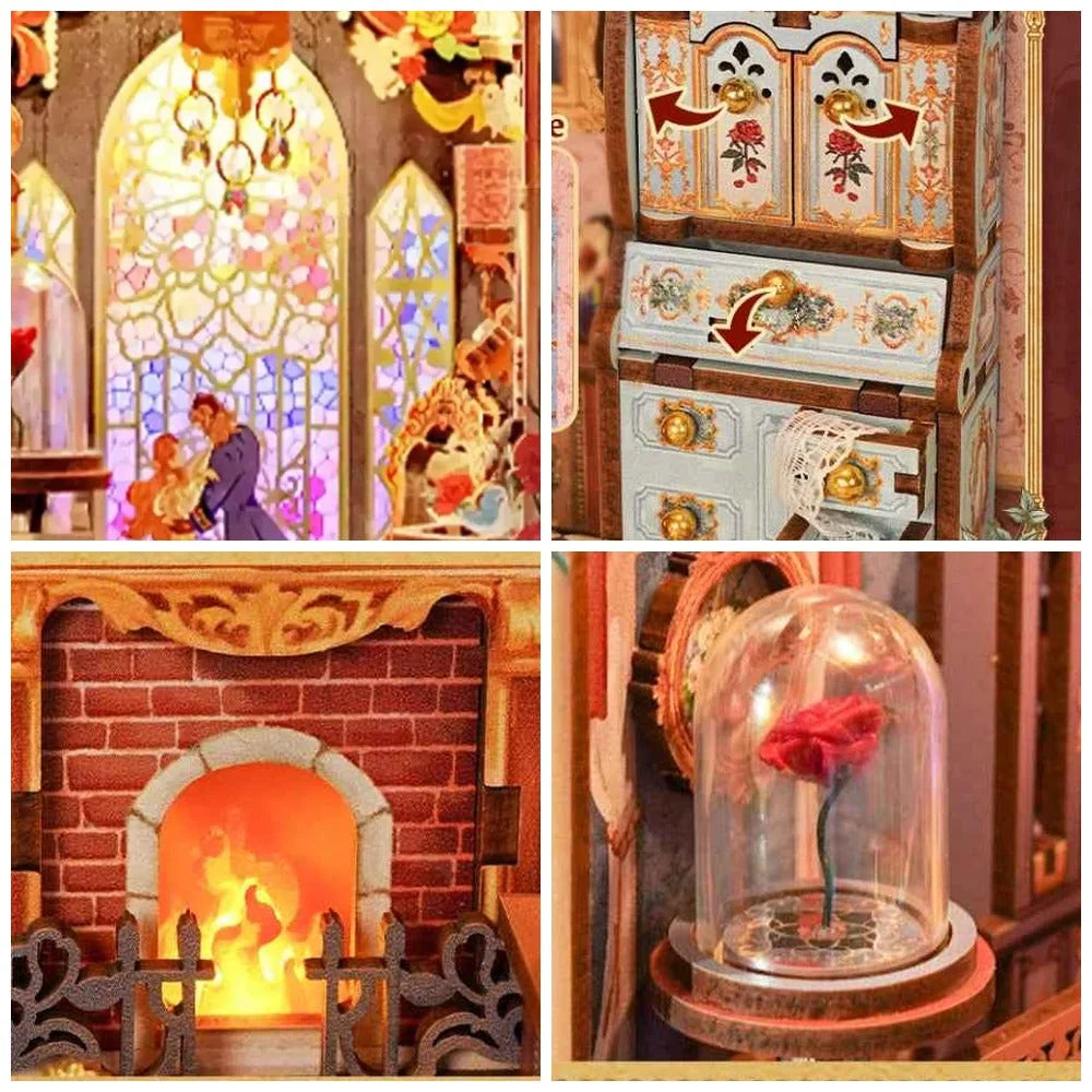 Beast and Beauty Book Nook - product details