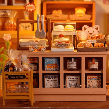 Becka's Baking House Miniature House - display shelves
