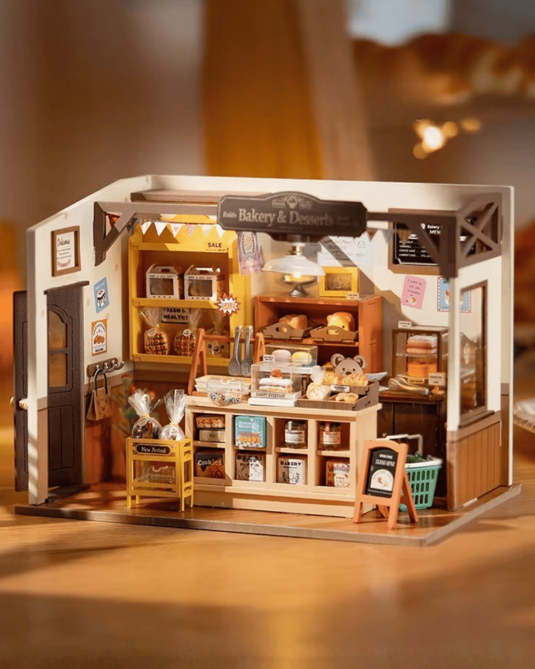 Becka's Baking House Miniature House - bakery counter