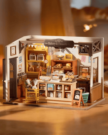 Becka's Baking House Miniature House - bakery counter
