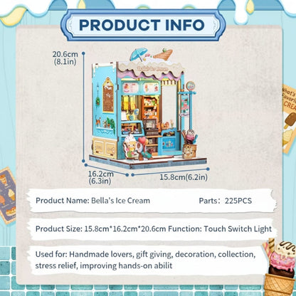 Bella’s Ice Cream Book Nook (Ice Cream Shop)