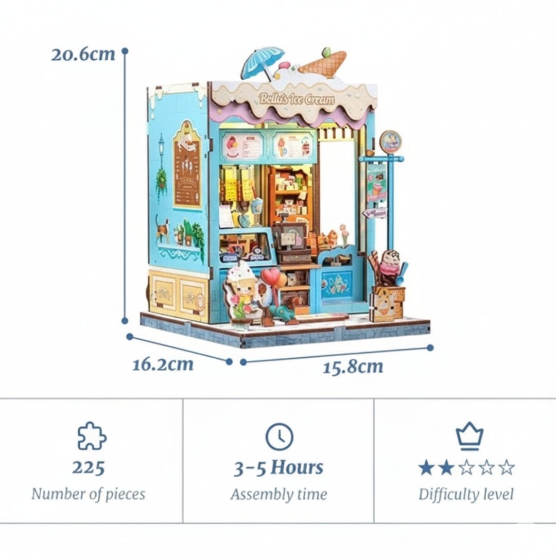 Bella’s Ice Cream Book Nook (Ice Cream Shop)