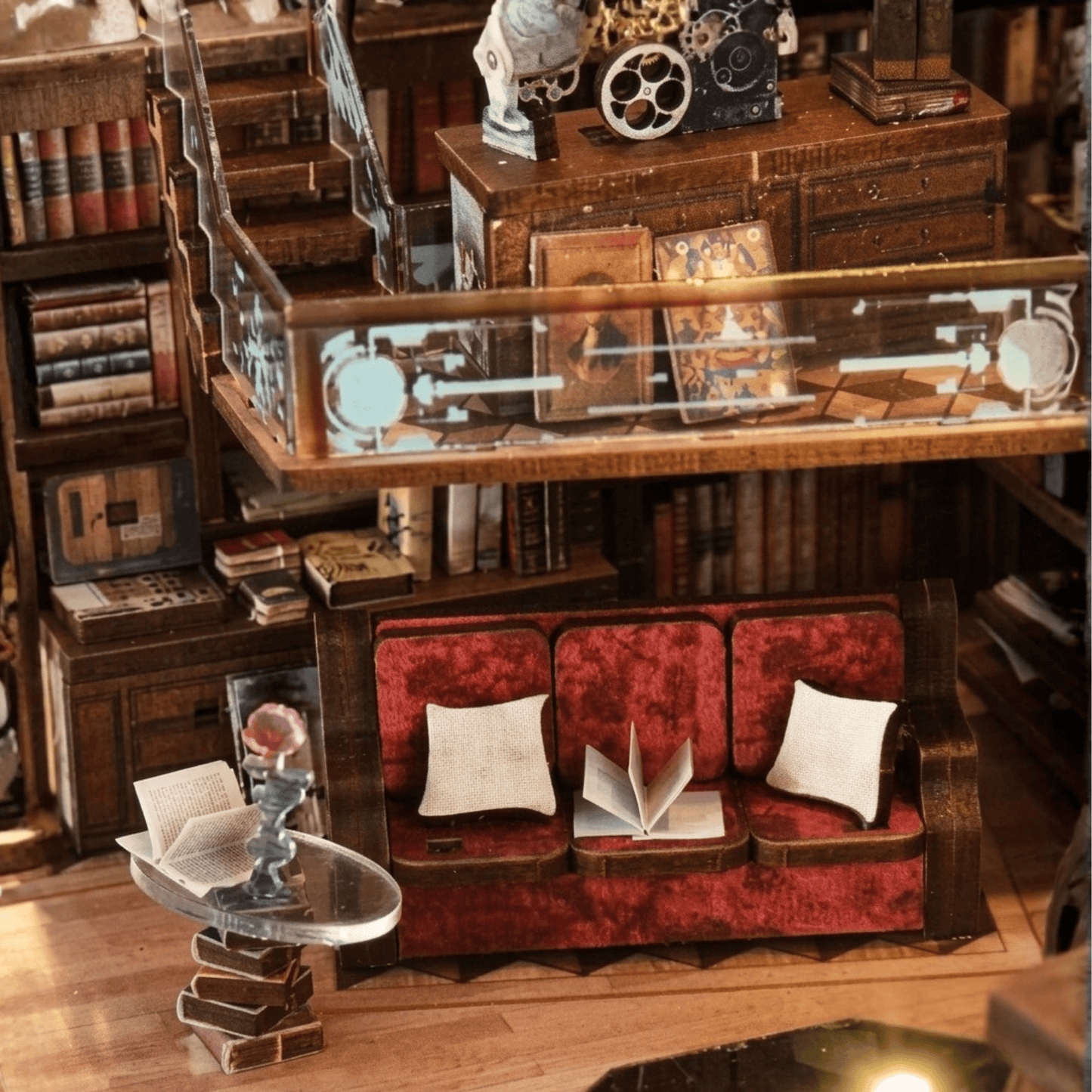 Beyond Library Max Book Nook - Museum Library, 1000 pcs