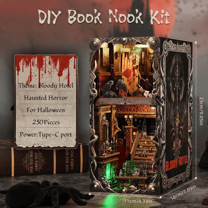 Bloody Hotel Book Nook - kit info