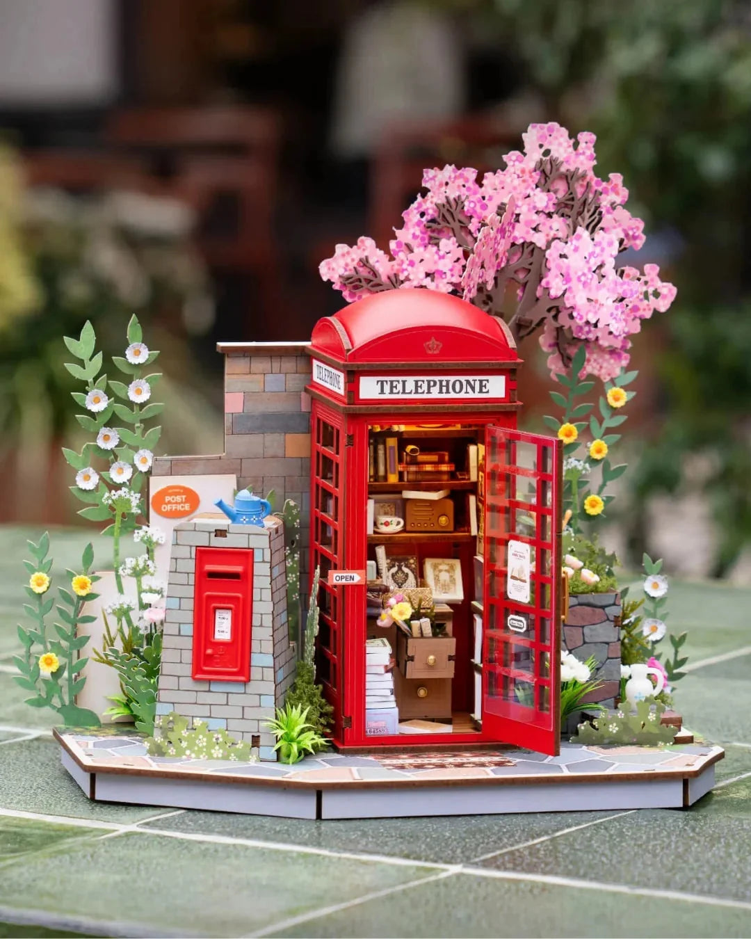 Blossom Booth Book Nook - side view