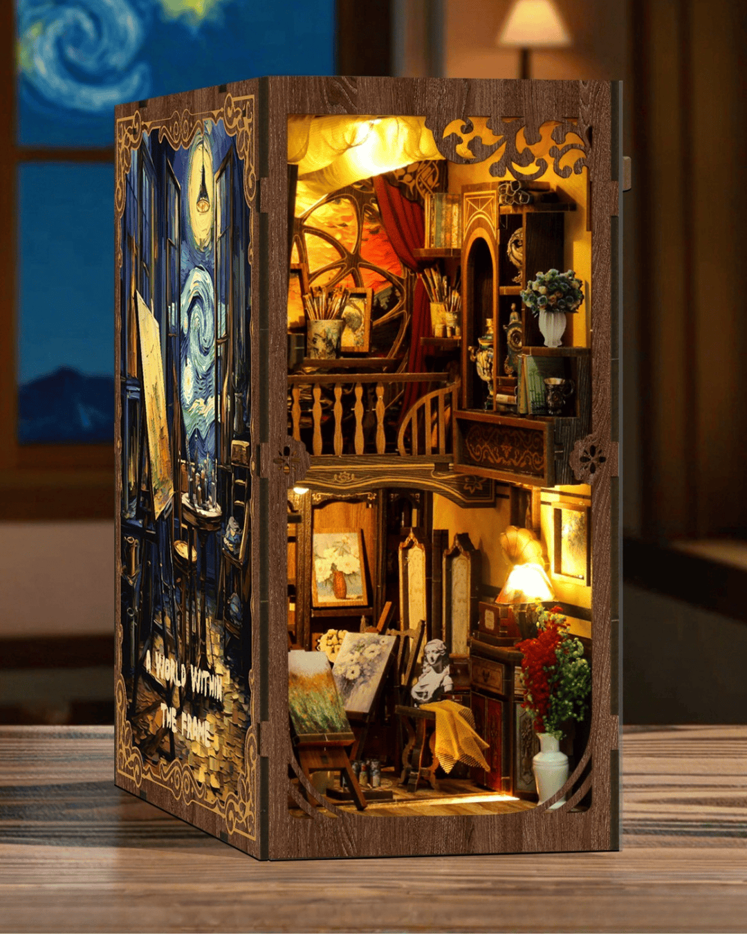 Book Nook on Van Gogh: A World Within The Frame - 344 pcs