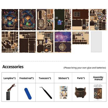 Nook Alchemy Master Book (Potion Master) - 396 pieces