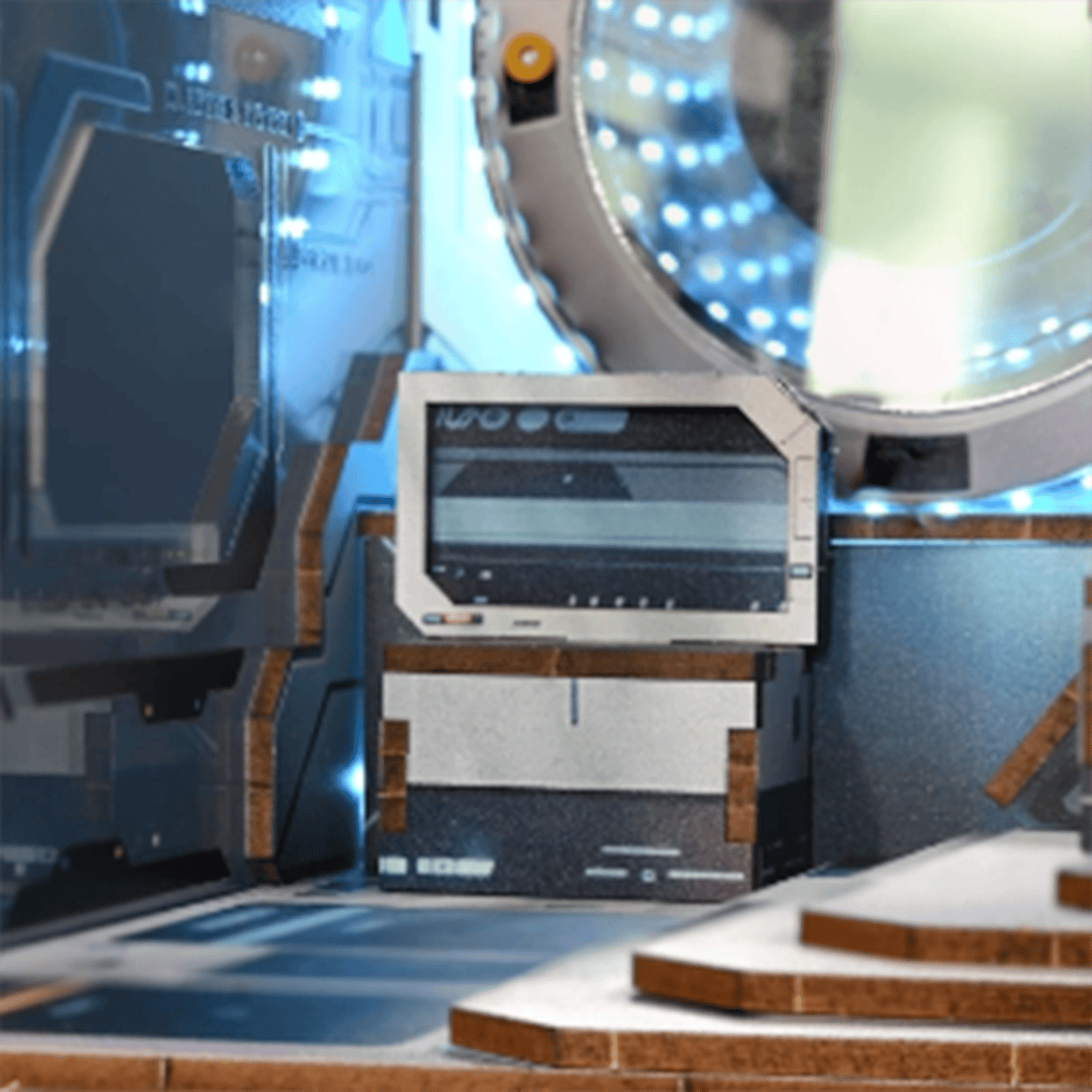 Book Nook Alien Hub (Space Station) - 225 pcs