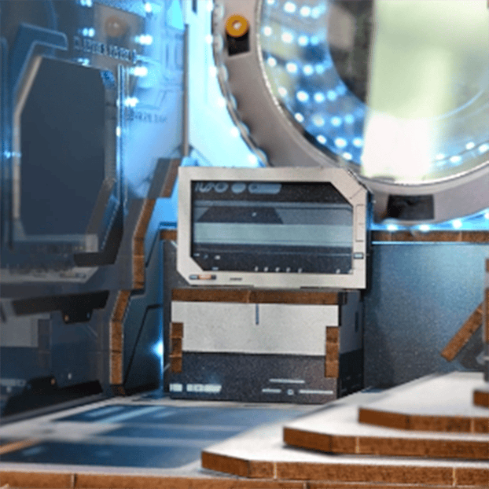 Book Nook Alien Hub (Space Station) - 225 pcs