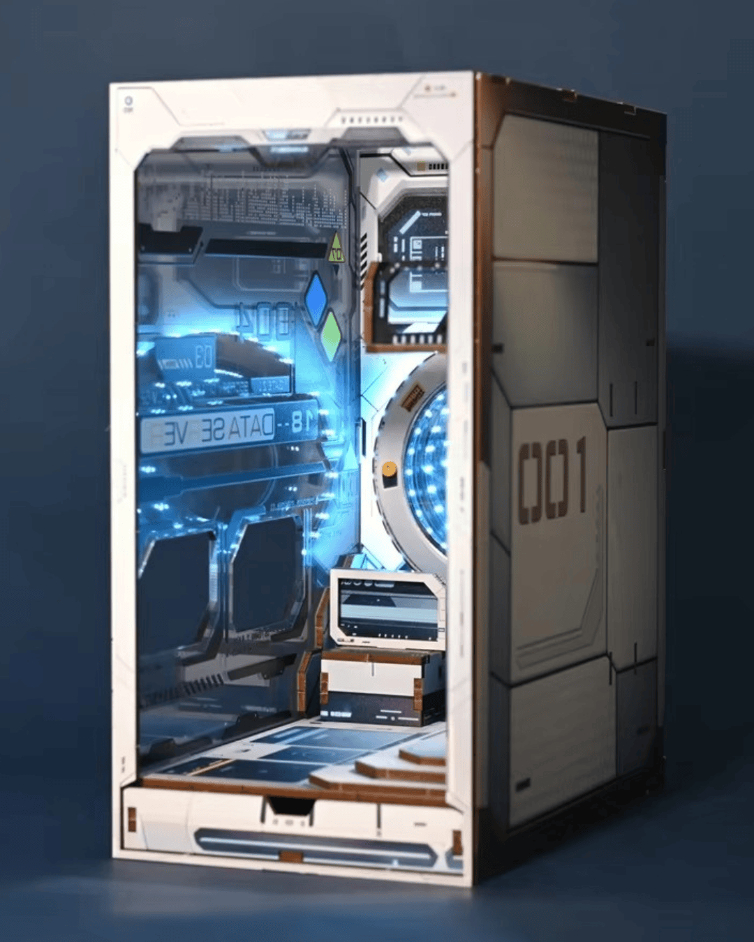 Book Nook Alien Hub (Space Station) - 225 pcs