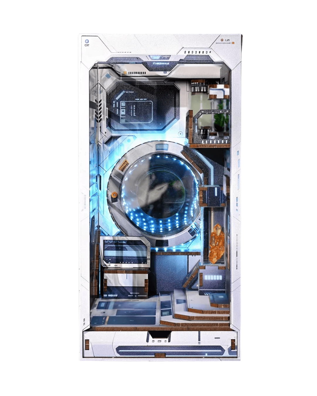 Book Nook Alien Hub (Space Station) - 225 pcs