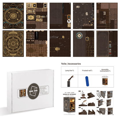 Book nook Astronomy Museum (Astronomical Observatory) - 204 pcs
