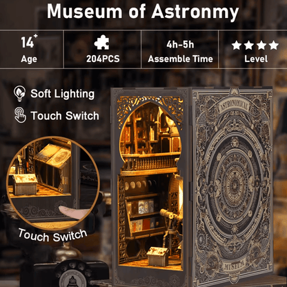 Book nook Astronomy Museum (Astronomical Observatory) - 204 pcs