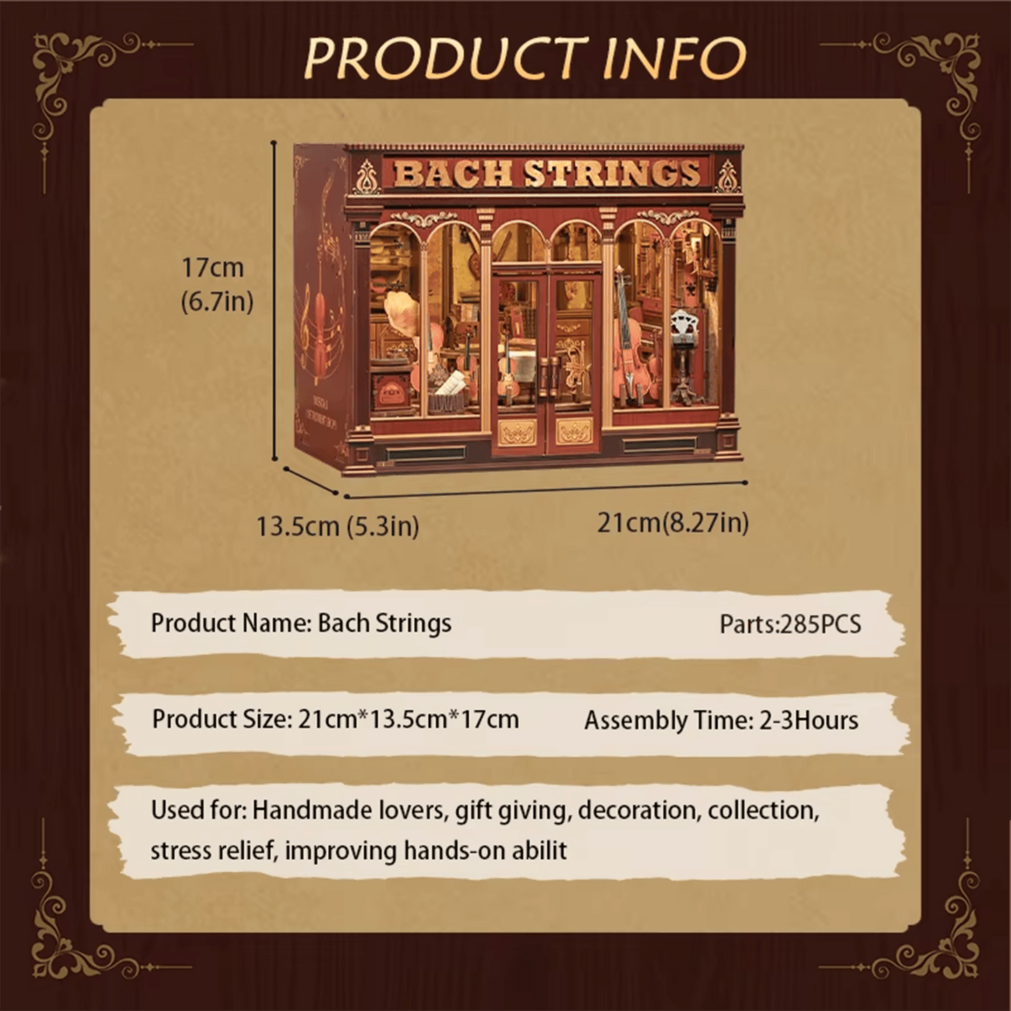 Nook Bach Strings (Musical Instruments) - 285 pcs
