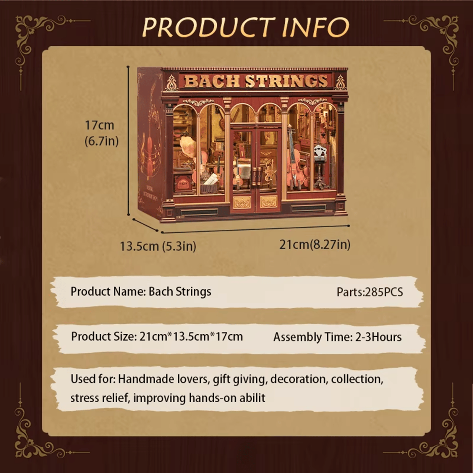 Nook Bach Strings (Musical Instruments) - 285 pcs