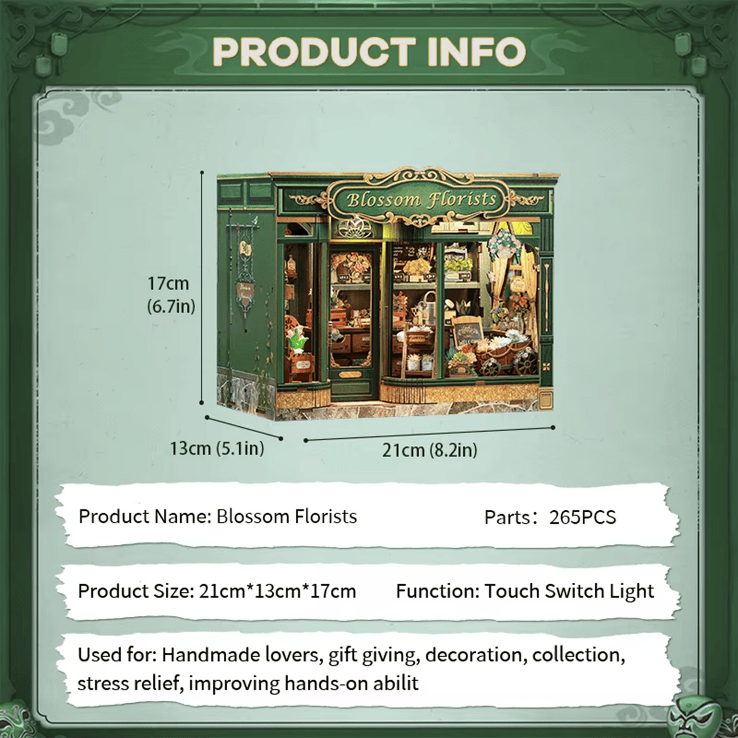 Book Nook Blossom Florists (Florist) - 265 pieces