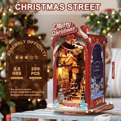 Book Nook Christmas Street (Christmas Market) - 289 pieces