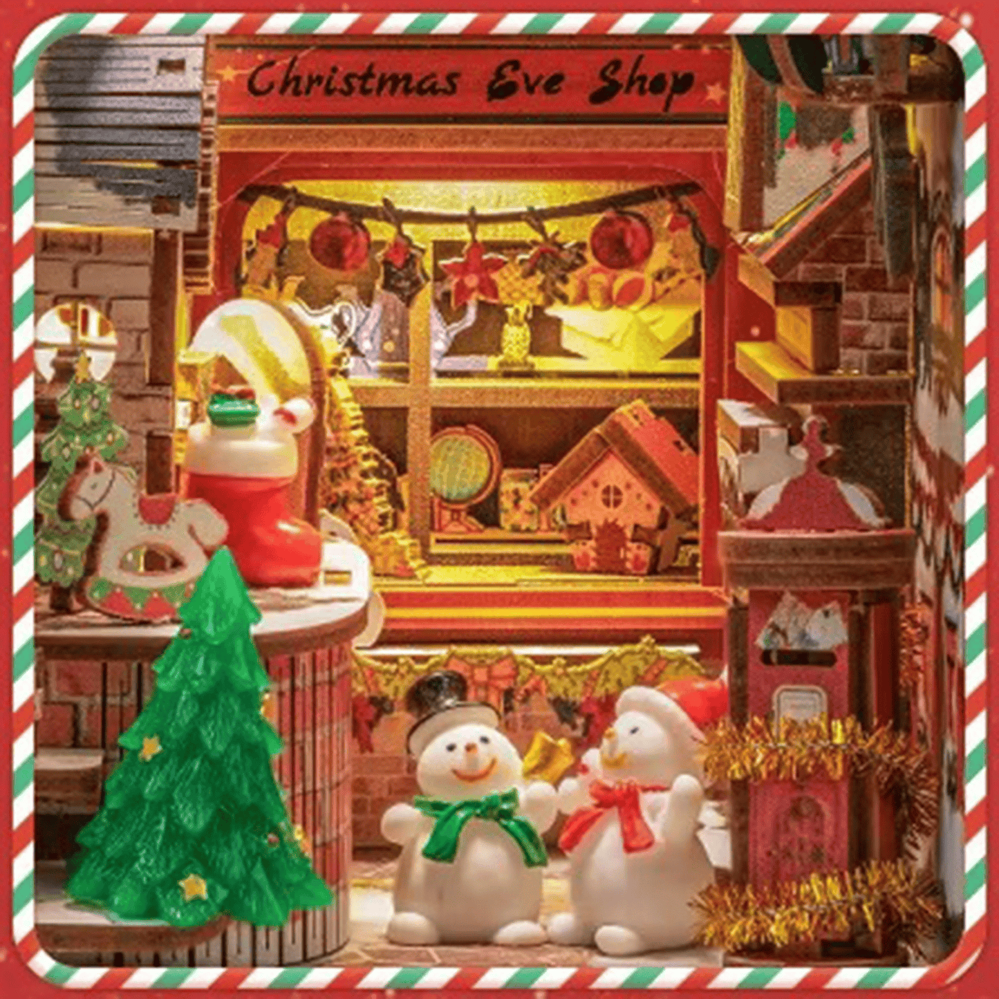 Book Nook Christmas Wish Store - 273 pieces