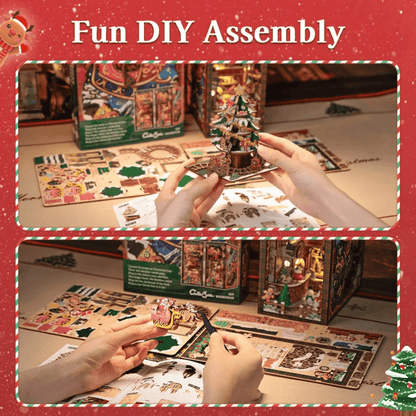Book Nook Christmas Wish Store - 273 pieces