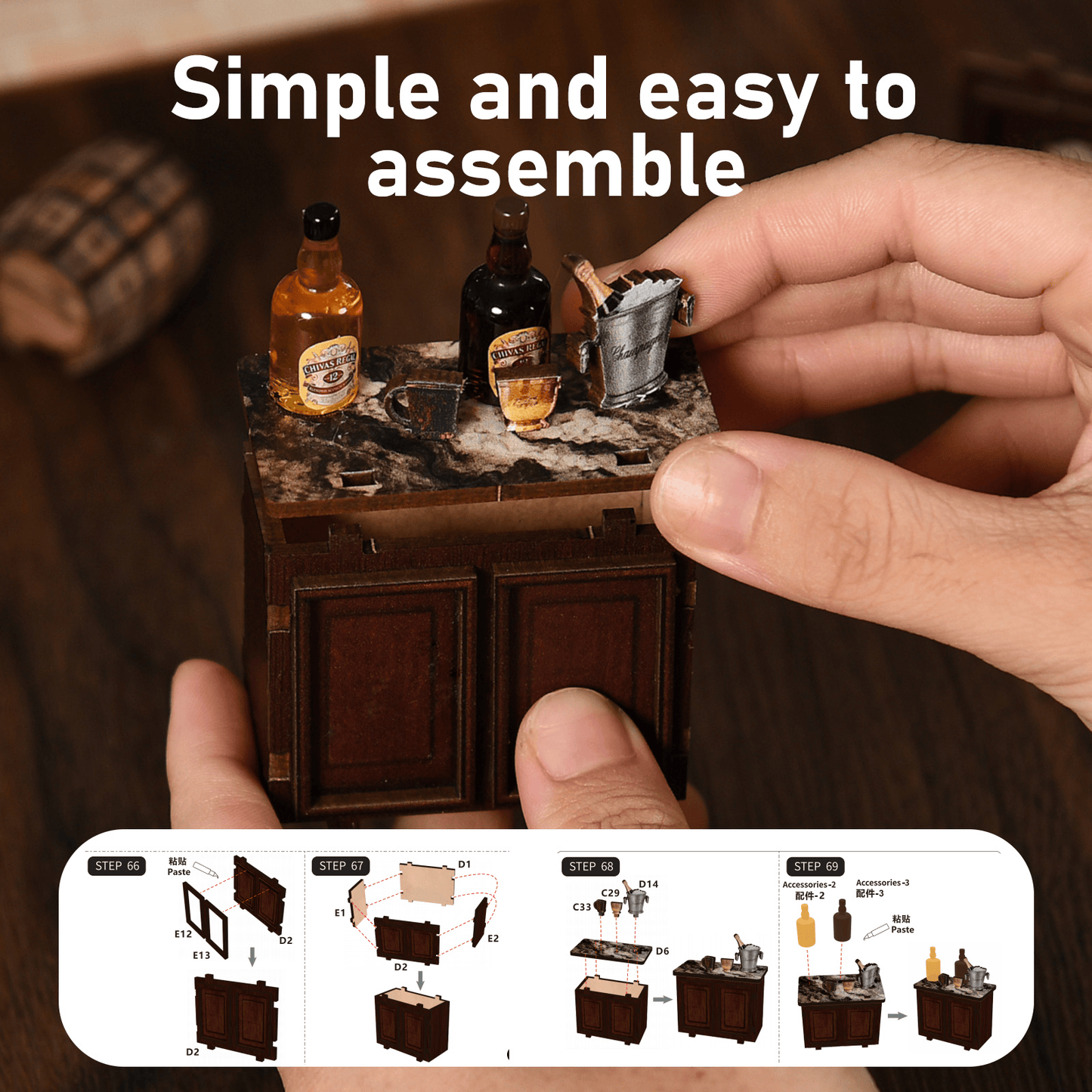 Book Nook Corner Tavern (English-style bar) - 327 pieces