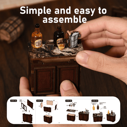 Book Nook Corner Tavern (English-style bar) - 327 pieces