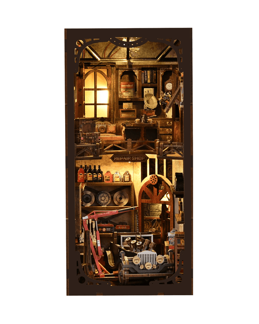 Book Nook Craftmanship Repair Shop - 374 pcs