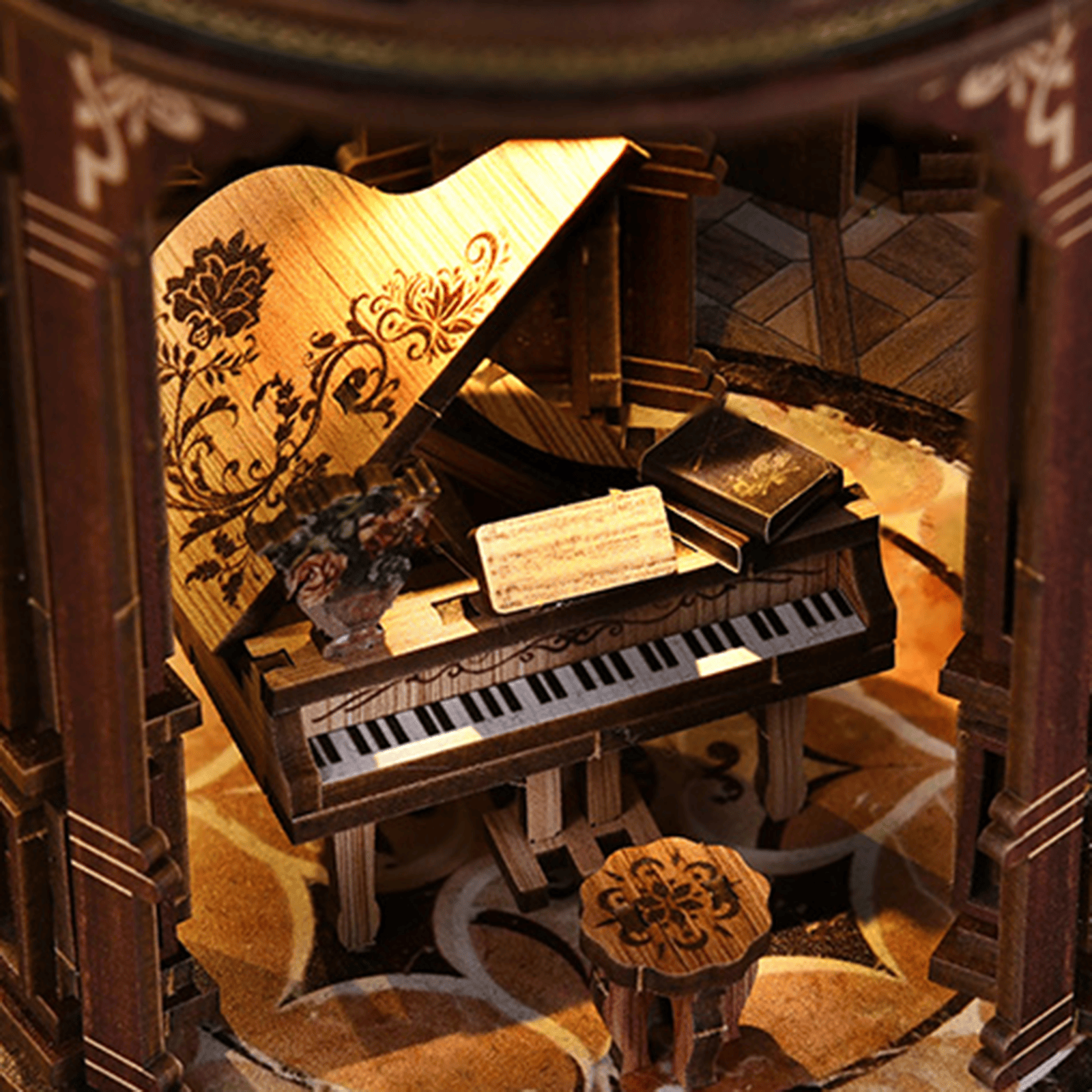 Book Nook Dreamy Book Hall - 888 pieces