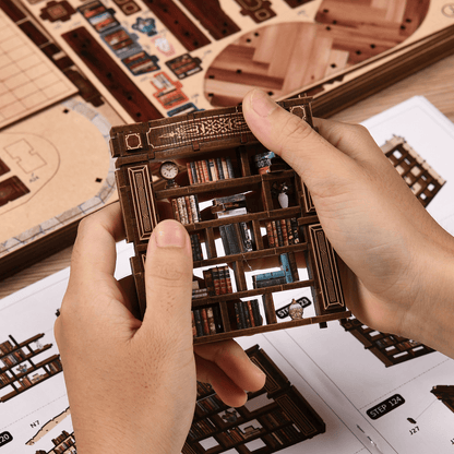 Book Nook Dreamy Book Hall - 888 pieces