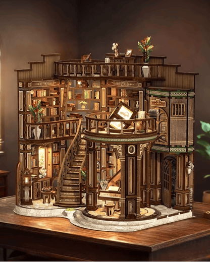 Book Nook Dreamy Book Hall - 888 pieces