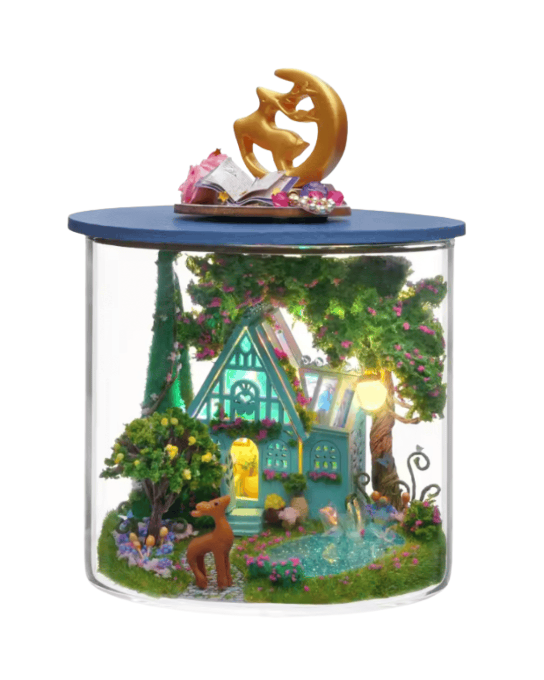 Book Nook Fairy Garden (Édition sous cloche)
