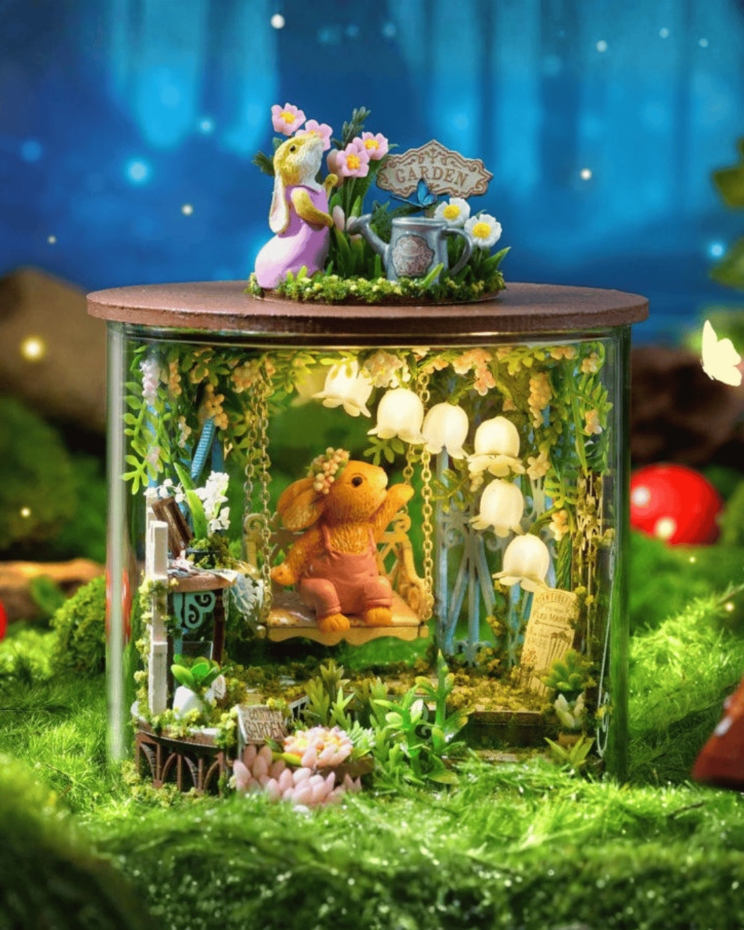 Book Nook Fairytale Garden (Édition sous cloche)