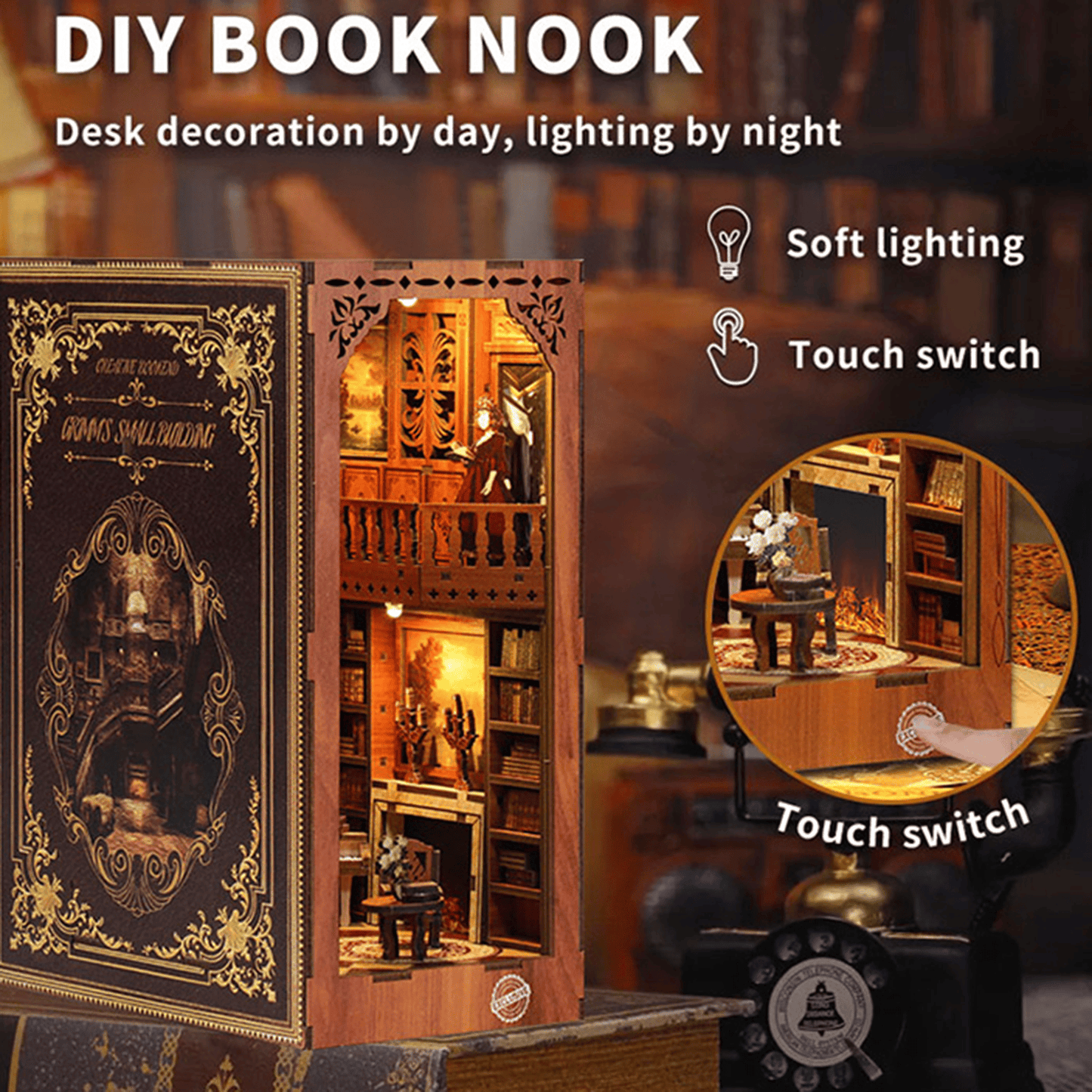 Book Nook Grimm's small building (Grimm's Fairy Tales)