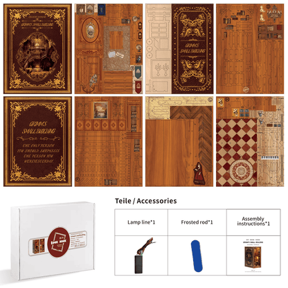 Book Nook Grimm's small building (Grimm's Fairy Tales)